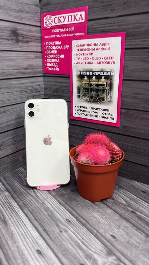 Смартфон iPhone 11 64Gb 100%