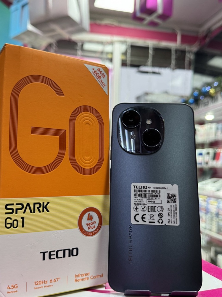Мобильный телефон Tecno Spark Go 1 3\64