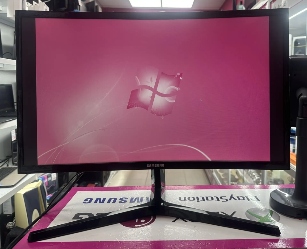 Монитор samsung c24rg50fqi