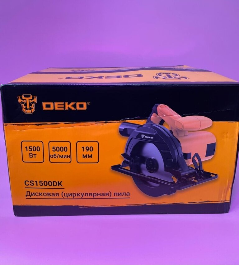 Циркулярная пила deko 1500vt
